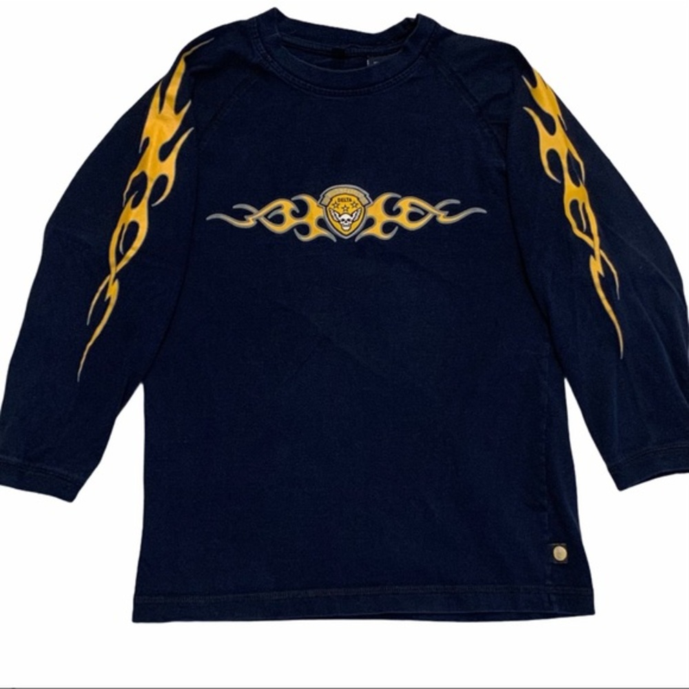 POINT ZERO Kids Long Sleeve T-Shirt Size S
